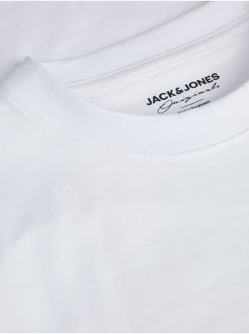 JACK & JONES Junior Langarmshirt JORVESTERBRO TEE LS JNR in bright white