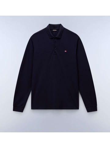 Napapijri Polo "Ealis Ls 1" in Blau