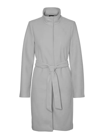 Vero Moda Mantel in Light Grey Melange