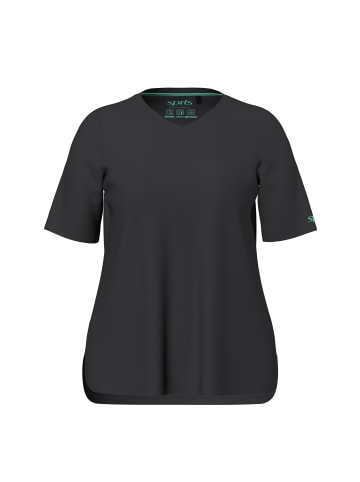 Ulla Popken Shirt in schwarz