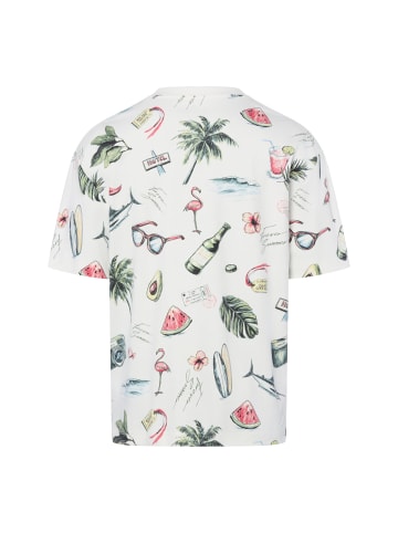 Nils Sundström T-Shirt in weiß mehrfarbig - 0006