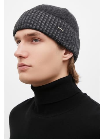 Finn Flare Strickmütze Casual in dark grey