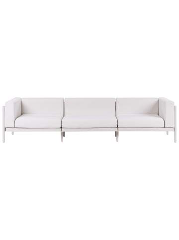 Beliani Gartensofa FERRETTI in Beige - (W) 275 x (H) 68 x (L) 73 cm