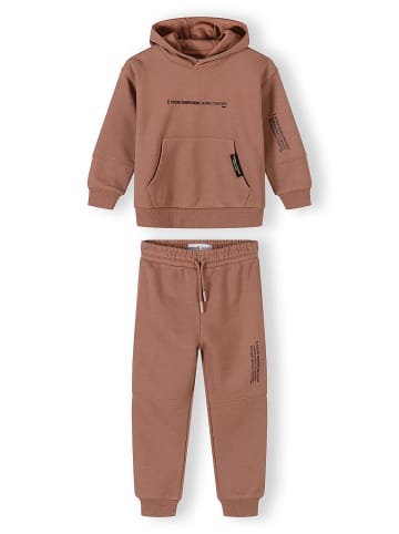 Minoti 2-tlg Jogginganzug 29FLEECE259 in cognac