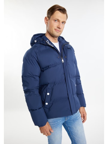 DreiMaster Maritim Winterjacke Mit Wattierung in Marine