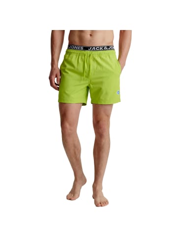 Jack and Jones Badeshorts in Grün