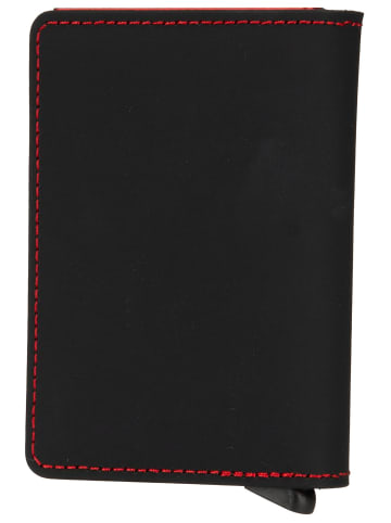 Secrid Geldbörse Slimwallet Matte in Black & Red