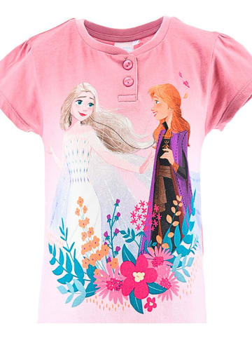 Disney Frozen Schlafanzug kurz Disney Frozen Elsa & Anna in Altrosa