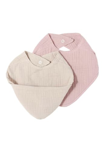 nordic coast company  Lätzchen-Set Musselin und Dreiecktuch 2 in 1