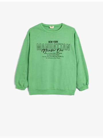 KOTON Sweatshirt in Grün