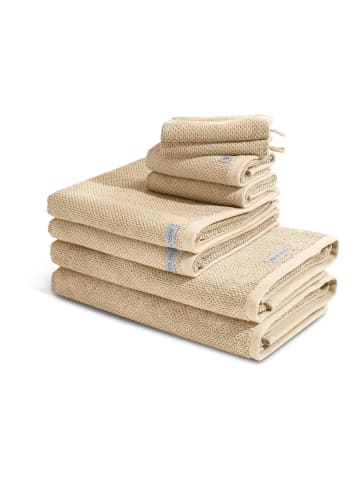 Ross 2 X Wasch- 2 X Gäste- 2 X Dusch- 2 X Handtuch im Set Selection in Sand