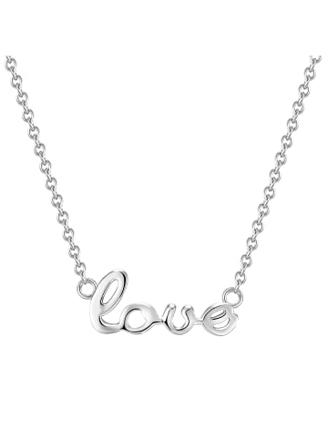 Glanzstücke München Halskette love Sterling Silber in silber