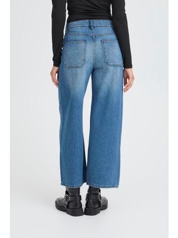 ICHI Casual Hose IHPAMMY in Medium blue