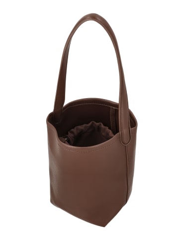 Usha Women Bucket Bag in Dark Brown