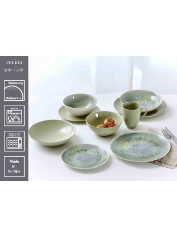 Ritzenhoff & Breker 12er Set Basic-Set Cecina in Grün / Jade