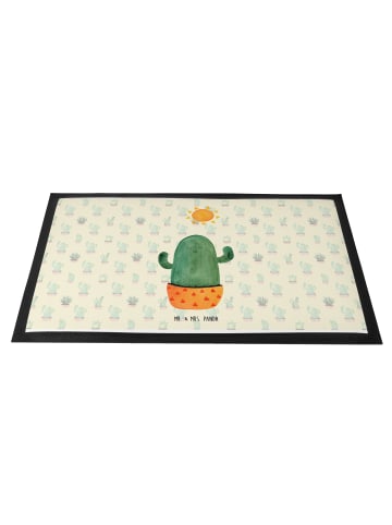 Mr. & Mrs. Panda Bodenvorleger Kaktus Sonne ohne Spruch in Kaktus Grün
