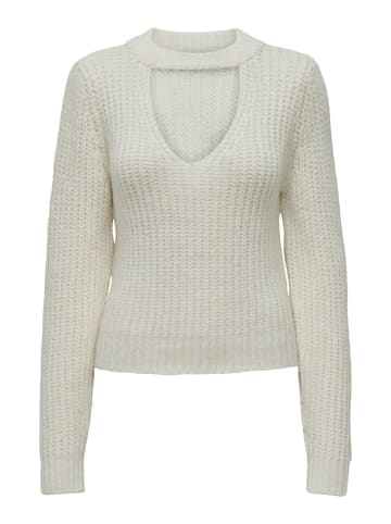 ONLY Strickpullover in Cloud Dancer