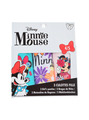 Disney Minnie Mouse 3er-Set: Unterhosen Slips in Mehrfarbig