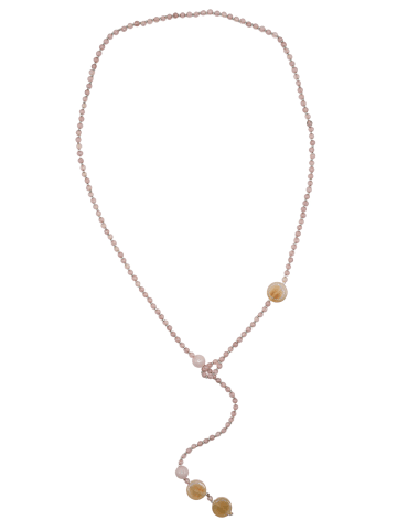 collezione alessandro Lange Kette " Catania " in rosa