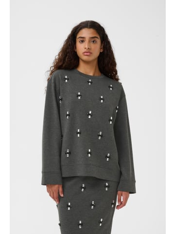 InWear Langarm KINCENTIW Gerade Passform in Dark Grey Melange