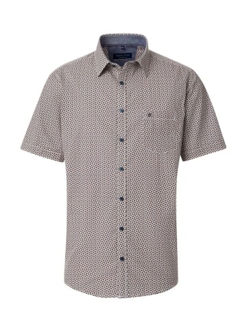 Katt Kurzarm FreizeitHemd für Herren in uni