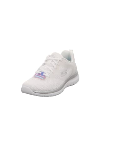 Skechers Sneaker BOUNTIFUL - QUICK PATH in white/silver