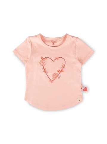 Sigikid T-Shirt Pink Birds in Hellrosa