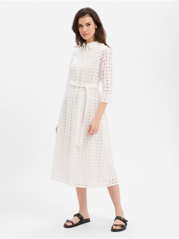Marie Lund Kleid in weiß - 0001