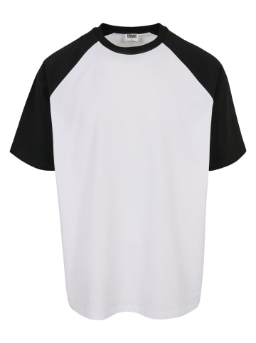 Urban Classics T-Shirts in white/black