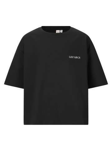 Les'Arcs T-shirt Jerety in 1001 Black