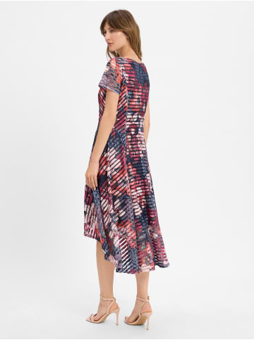 Vera Mont Kleid in aubergine marine - 0001