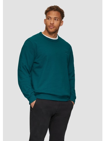 s.Oliver Sweatshirt langarm in Petrol
