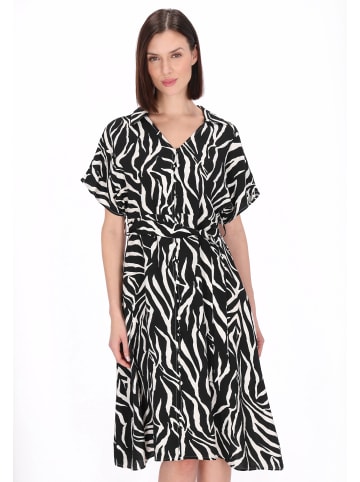 usha BLACK LABEL Women Dress in black offwhite