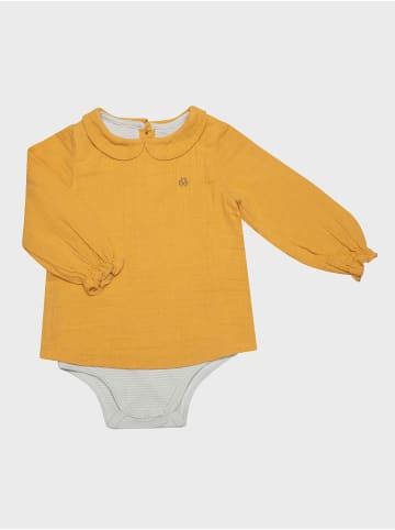 OrganicEra Langarm Hemdbody in Mustard