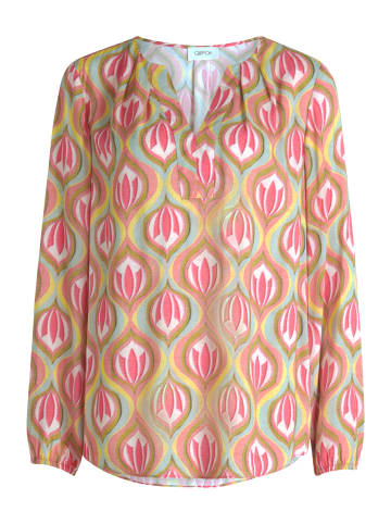 CARTOON Casual-Bluse mit Muster in Pink/Green