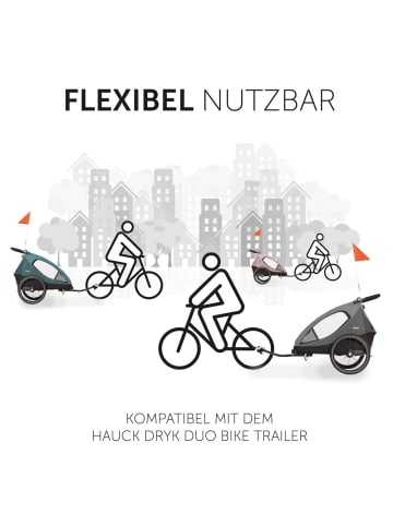 Hauck Zusatz- Fahrradkupplung für Dryk Duo in schwarz