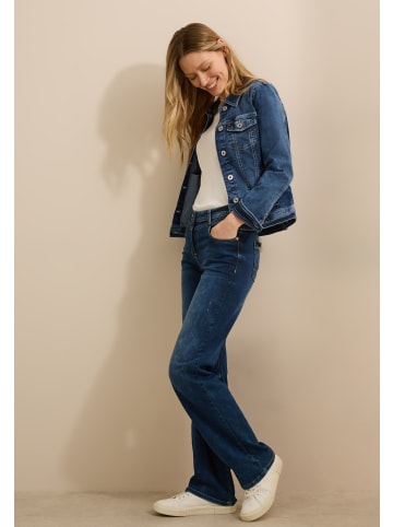 Cecil Jeansjacke in Mid Blue Wash