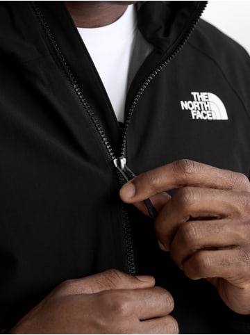 The North Face Regenjacke in schwarz