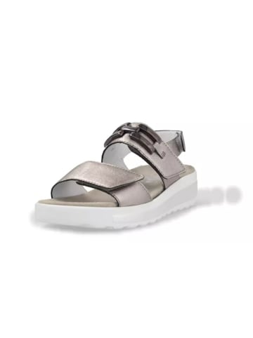 Semler Komfort Sandalen für Damen in silber