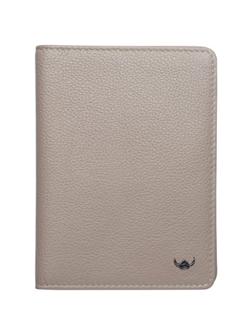 Golden Head Madrid Ausweisetui RFID Leder 9 cm in taupe