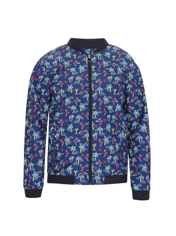 MO Jacket in navy multicolor
