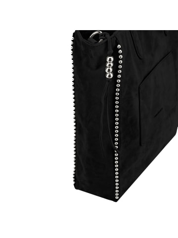 FREDs BRUDER All About Beads Shopper Tasche Leder 29 cm in black