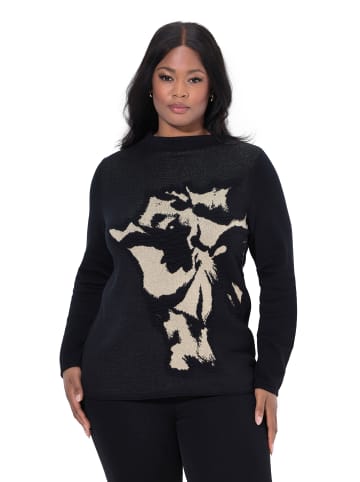 Ulla Popken Pullover in schwarz