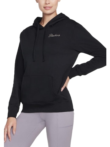 Skechers Sweatshirt Skechers Signature Pullover Hoodie in schwarz