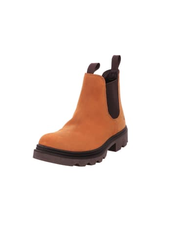 Ecco Chelseaboots in cognac