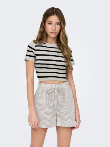 JACQUELINE de YONG Crop Top Kurzarm JDYCIRKELINE in Weiß-2