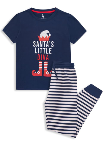 Threadgirls Schlafanzug Diva in Navy