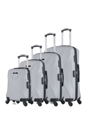 BlueStar 4 tlg. Kofferset GARIBALDI M in Grau (95L/64L/37L/26L)