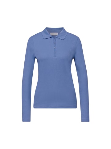 Street One Langarmshirt in blue echo
