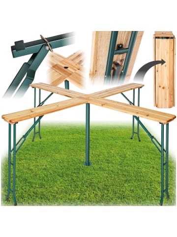 tectake Bistrotisch Quattro klappbar